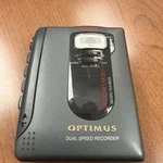 Optimus Vox 14-1120 / CTR-114 Multifunction Dual Speed Voice Cassette Recorder. Fixed Price $15.25.
