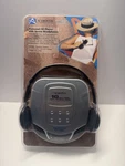 New-in-box Audiovox Personal Cd Player Silver Finish W/ Headphones. Fixed Price $20.00.