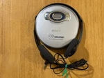 Portable Cd Player D-EJ611 W/sony Headphones MDR-101 Tested. Fixed Price $65.00.