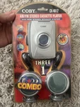 Coby Am/fm Stereo Cassette Walkman W/mini Speaker System Model CX4912 New. Fixed Price $45.00.