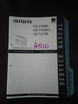 Aiwa HS-TX686/TX686V/TX786 Service Manual Original Repair Book. Fixed Price $49.99.