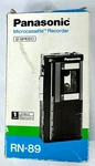 Vintage Panasonic Microcasette Portable Handheld Recorder Model# RN-89 (1980S). Fixed Price $90.00.