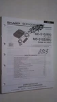 Sharp MD-S10 Z Service Manual Original Repair Book Stereo Minidisk Player. Fixed Price $37.50.