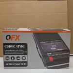 Qfx RETRO-39 Shoebox Cassette Tape Recorder Usb Player In Great Shpe. Fixed Price $23.00.