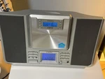 Audiovox Personal CD/MP3 Player With Docking Station CE600MP. Fixed Price $160.00.