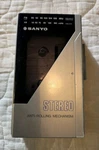 Sanyo M-G32 Stereo Radio Cassette Player Anti-rolling Mechanism Untested. Fixed Price $25.55.