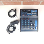 Pyle PMXU43BT Studio Mixer + Audio Mixing Console 4-CHANNEL W/ Power Cable. Fixed Price $44.99.