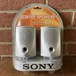 Sony SRS-P7 Desktop Speakers For Cd Walkman Md Light Portable Stereo. Fixed Price $34.00.