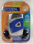 Citizen AW-310 Am/fm Radio Stereo Cassette Player With Headphones Brand New. Fixed Price $44.49.