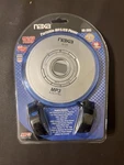Naxa NX-395 Retro Blue & Silver Portable MP3/CD Player Combo Y2K. Fixed Price $40.00.