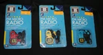 3 High Frequency Fm Micro Radio Vintage Retro Toys Exclusive Walkman 1992. Fixed Price $25.00.