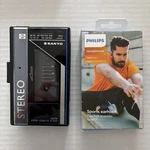 Sanyo MGR59 Am/fm Stereo Cassette Player Walkman Vtg New Headphones Tested Works. Fixed Price $69.99.