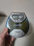 Philips Jogproof 45 Esp Portable Cd Player - AX5119/17 Silver And Blue Tested. Fixed Price $44.85.