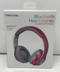 Memorex Bluetooth Wireless Headphones Pink MAHB239P Open Box. Fixed Price $6.99.