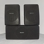 Sony SS-SR115D & SS-CN115D Surround Center Speaker Set Wired Black Silver Tested. Fixed Price $20.99.