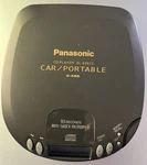 Vintage Panasonic Car/portable Cd Player SL-S261C W/case Untested. Fixed Price $15.00.