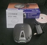 Fisher Portable Personal Player PCD-7900 Vintage Tested Working. Fixed Price $55.00.