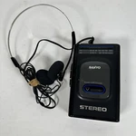 Sanyo M-GR72 Stereo Radio Cassette Player Walkman W/ Headphones For Parts/repair. Fixed Price $29.99.