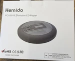 Rechargeable Portable Cd Player For Car Hernido Discman *box Damaged Product New. Fixed Price $29.99.