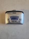 Rca Portable Digital Am/fm Stereo Cassette Player Model RP-1874B. Fixed Price $12.50.