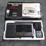 Vtg Ge Compact Cassette Recorder Model 3-5300 With Box Power Complete. Fixed Price $28.98.