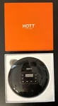 Hott CD611 Portable Black Player, Bluetooth Rechargeable Nob - Tested. Fixed Price $23.99.