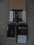Vintage 3-50150 Portable Player Recorder/concord F-26+NEW Cassettes. Fixed Price $50.00.