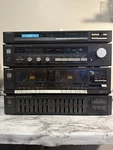 Technics Amplifier Tuner Cassette Equalizer SU-Z900 ST-Z990 RS-D224W SH-8028. Fixed Price $250.00.
