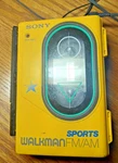 Sony Sports Walkman Radio Cassette Player (WM-F45). Fixed Price $150.00.