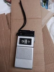 Vintage Evadin Micro Cassette Recorder EM-11 Untested Powers On Turns No Tape. Fixed Price $6.00.