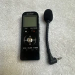 Sony ICD-UX533BLK Digital Voice Recorder Black Tested With Mic. Fixed Price $39.99.
