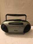 10 Inch Am/fm Radio Cassette Player Mini Boom Box, Works! Cvs, Model # ATC-9780. Fixed Price $19.90.