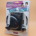 Vintage Gpx Personal Stereo Cassette Am/fm Player W/ Headphones C3120 New. Fixed Price $34.89.