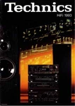 Technics - Brochure Catalogue 1993 Language: German. Fixed Price $9.30.