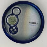 Philips AX2412/17 Portable Cd Player 45 Second Esp Discman Walkman Clear Blue. Fixed Price $19.00.