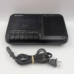 Sony TCM-818 Cassette Recorder Black Plug-in Tested Working *read*. Fixed Price $15.00.