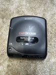 Sony Car Discman D-802K Portable Cd Player- Tested Works Mega Bass. Fixed Price $39.00.