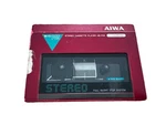 Vintage Red Aiwa HS-P05 Portable Cassette Player Walkman Untested- For Parts. Fixed Price $94.00.