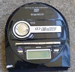 Audiovox CE149MPC MP3/CD Player Black Silver Anti-shock Lcd Headphone Jack. Fixed Price $19.70.