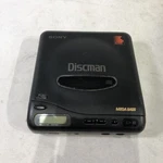 Vtg Sony Discman Cd Player D-11 Mega Bass Black. Good Condition. Untested. Fixed Price $49.99.