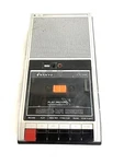Vintage Sanyo Cassette Tape Record Portable Player Ac/dc Power Slim 12. Fixed Price $34.00.