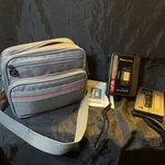 Vintage Panasonic Model RQ-322 Cassette Recorder & Case Voice Activation Read. Fixed Price $20.00.
