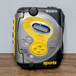 Vintage Sony WM-FS221 Sports Walkman Tv/weather/fm/am Radio Cassette **read**. Fixed Price $24.99.