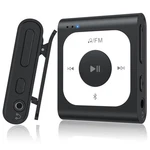 Agptek Clip MP3 Player With Bluetooth, A53PL Portable Music 64GB, Black. Fixed Price $48.64.