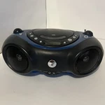 Memorex MP3851SP Blue 2XTREME Boombox Cd-radio-line In-cord-tested/works. Fixed Price $21.99.