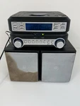 Sylvania SRCD159PL-E Micro Hi-fi Stereo System W/ Speakers Radio Works Issues. Fixed Price $49.90.