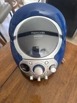 Memorex MKS5215 Karaoke Machine Cd+g Player Blue Portable W/ Mic Inputs. Fixed Price $18.00.