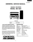 Service Manual For Onkyo MD-185 X. Fixed Price $149.01.