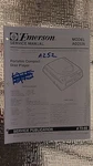 Emerson AD2526 Service Manual Original Repair Book Portable Cd Player Walkman. Fixed Price $19.98.