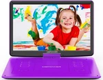 Dbpower 17.9" Portable Dvd Player 15.6" Large Hd Swivel Screen Rechargeable Cd. Fixed Price $89.99.